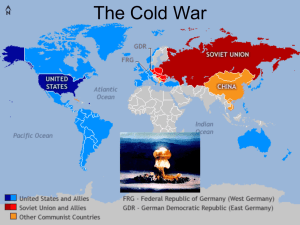 Cold War: Origins, Key Events & Collapse - Presentation