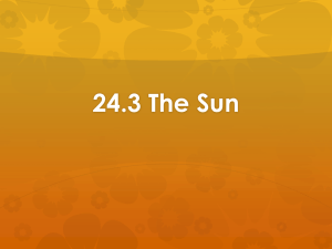 24.3 The Sun