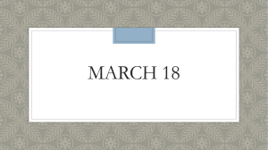 MARCH 18