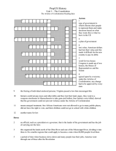 PrepUS History Unit 3 – The Constitution Across