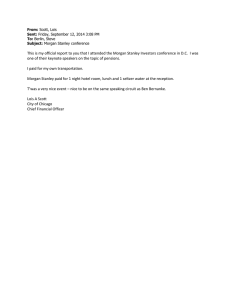 This is my official report to you that I attended...