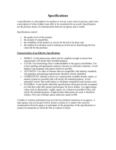 Specifications