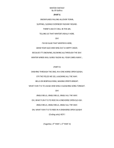 Winter Fantasy Song Lyrics by Jill Gallina