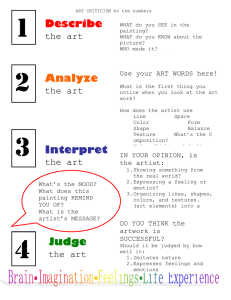 Art Criticism Guide: Describe, Analyze, Interpret, Judge