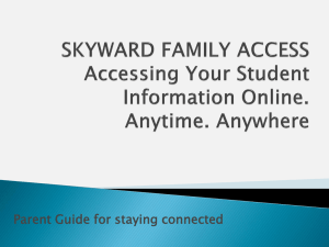 Parent Guide for staying connected