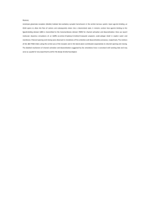 Abstract: Ionotropic  glutamate  receptors  (iGluRs)  mediate ...