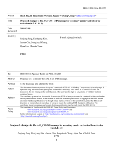 IEEE C802.16m -10/0795 Project Title