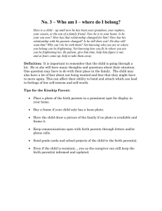 Kinship Care: Helping Children Find Their Place