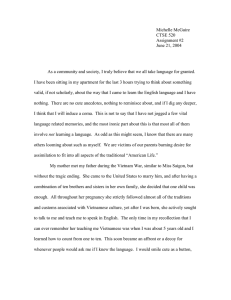 Michelle McGuire CTSE 520 Assignment #2