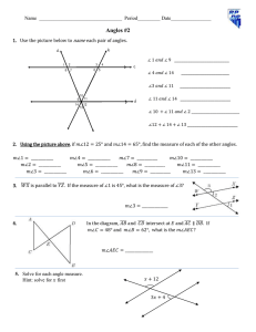 Angles #2