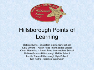 Hillsborough Points of Learning