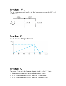 AC Circuit Analysis Problems: Power, RMS, and Impedance