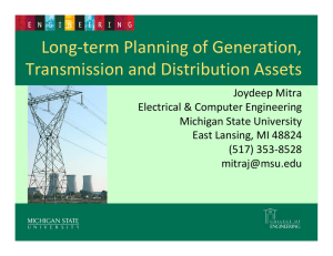 Long-term Planning of Generation, Transmission and Distribution
