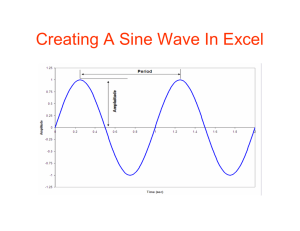 Create Sine Wave in Excel: Step-by-Step Tutorial