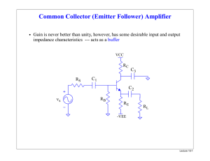Common Collector & Base Amplifier Analysis