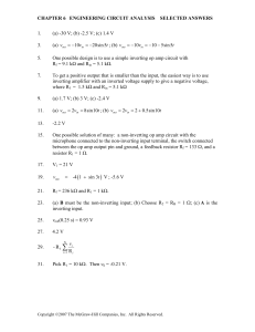 Chapter 6 Selected Answers