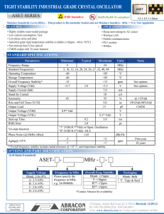 ASET- - MHz - -