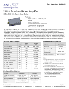QB-865 - API Technologies