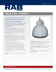 - RAB Design Lighting Inc.