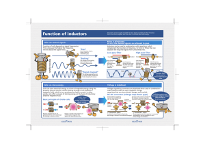 Inductor Functions: Signal Control & Energy Storage