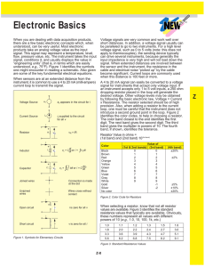 Electronic Basics Data Acquisition Systems