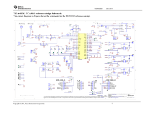 TIDA-00382 TCA5013 Reference Design Schematic