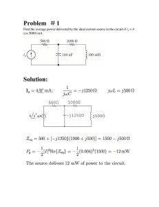 Solutions for Chapter #10