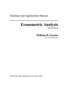 Solutions and Applications Manual