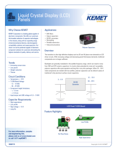 Liquid Crystal Display (LCD) Panels