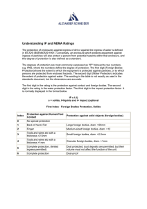 Understanding IP and NEMA Ratings