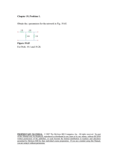 Circuit Analysis: Z-Parameter Solutions