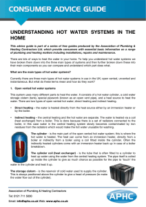understanding hot water systems in the home