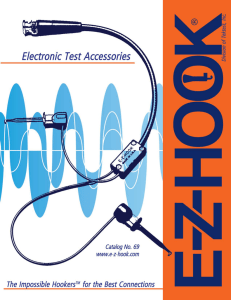 Micro-Hook Test Leads - EZ-Hook