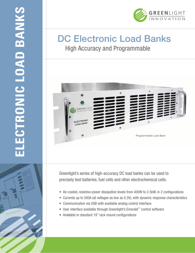 electronic load banks Greenlight Innovation