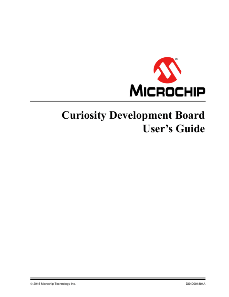 Curiosity Development Board User`s Guide