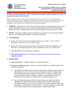 TSA_Reimbursement Directive - Federal Employee Defense