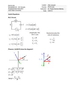 PHYS 222 Worksheet 23 AC Circuits ANSWERS