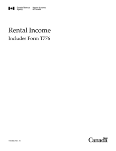 Rental Income Tax Guide 2015