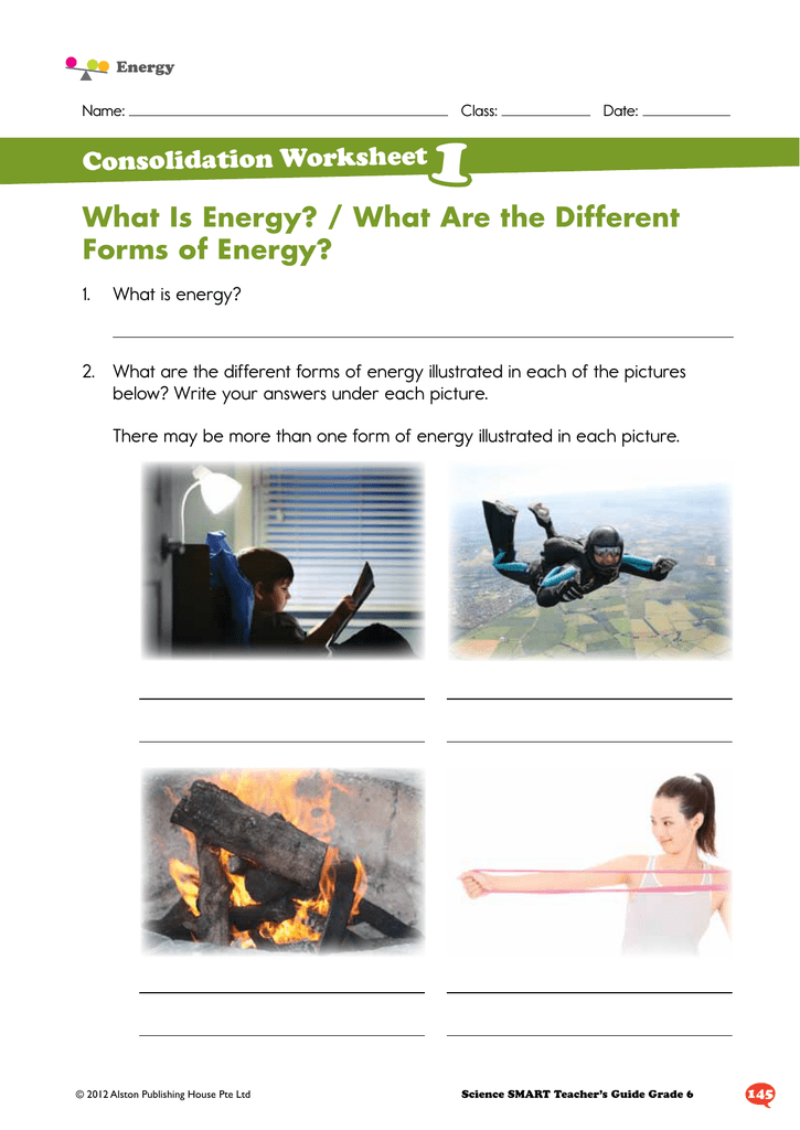 what is energy what are the different forms of energy