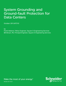 System Grounding and Ground-fault Protection for Data Centers