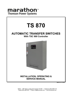 TS870 with TSC 900 Manual