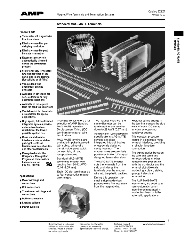 wire terminals and termination systems