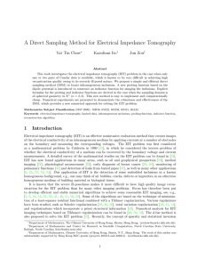 A Direct Sampling Method for Electrical Impedance Tomography