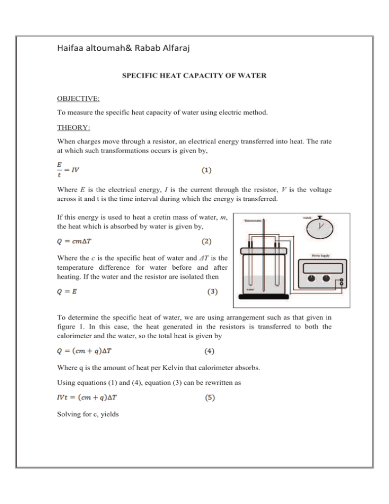 specific-heat-capacity-of-water