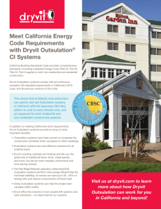 Meet California Energy Code Requirements with Dryvit Outsulation