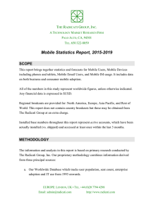 Mobile Statistics Report, 2015