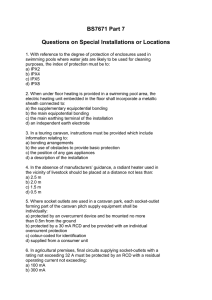 BS7671 Part 7 Exam Questions: Special Installations