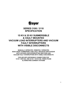 Trayer 3100 and 3110 Series Submersible VFI with VD Rev 01