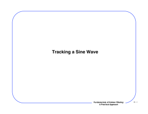Tracking Sine Wave with Kalman Filtering: A Practical Approach