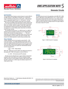dms application note 5 - Murata Power Solutions